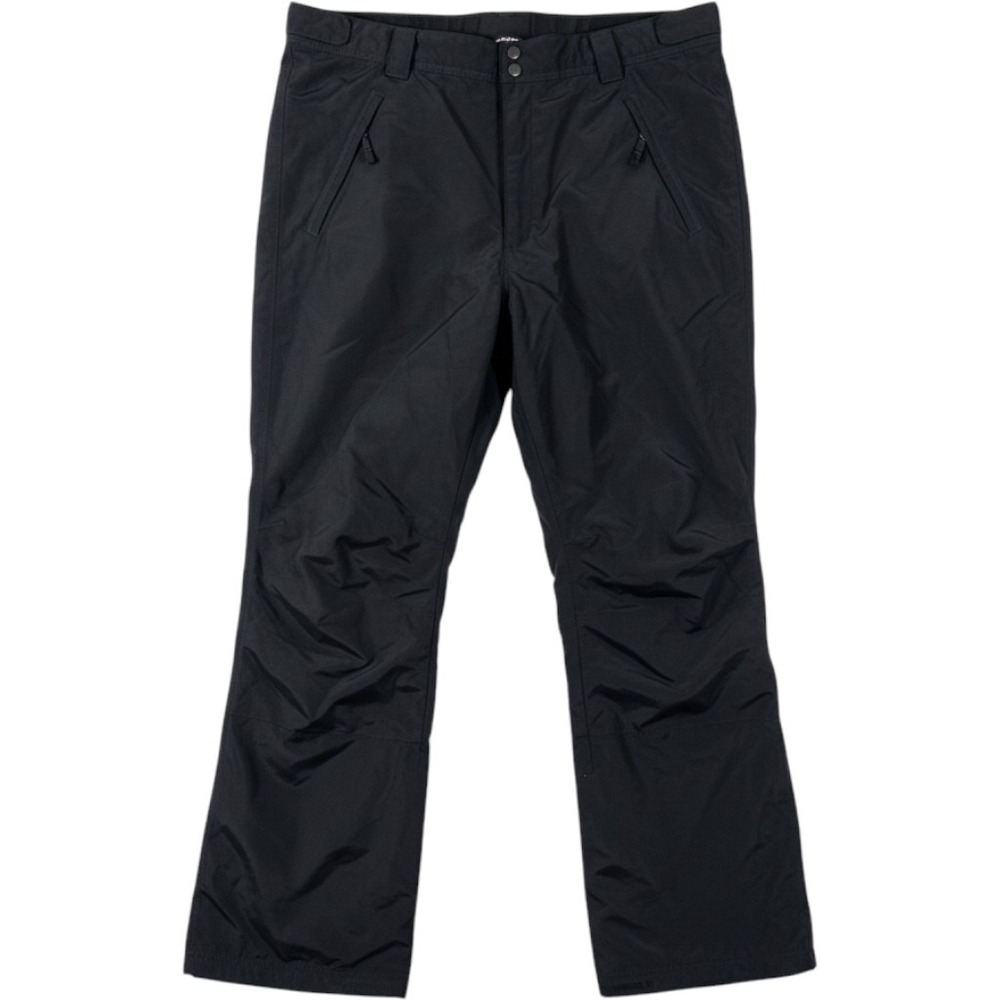 Lands End Mens XL/T Snow Rain Pants Black Nylon 40-42 Waist Outdoor Winter - Picture 1 of 9